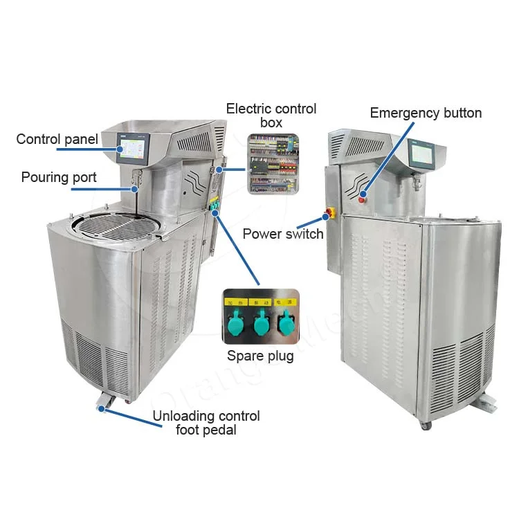 全自動8-100L SUS304チョコレートテンパリング・溶解機（30-85） ° C