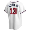 #13 Ronald Acuna Jr. White