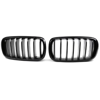 X5 series F15 gloss black single line kidney front grille single slat F15 front grille for BMW