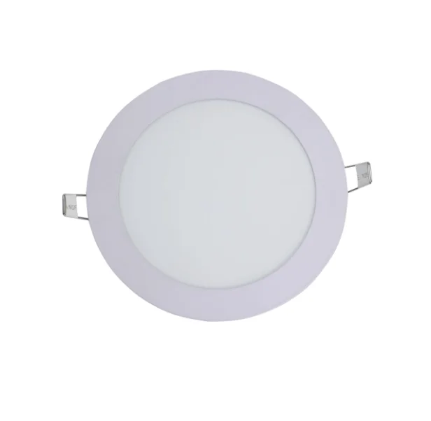 ultra slim design 3/4/6/9/12/15/18w round led panel light  Library Luminous White Body