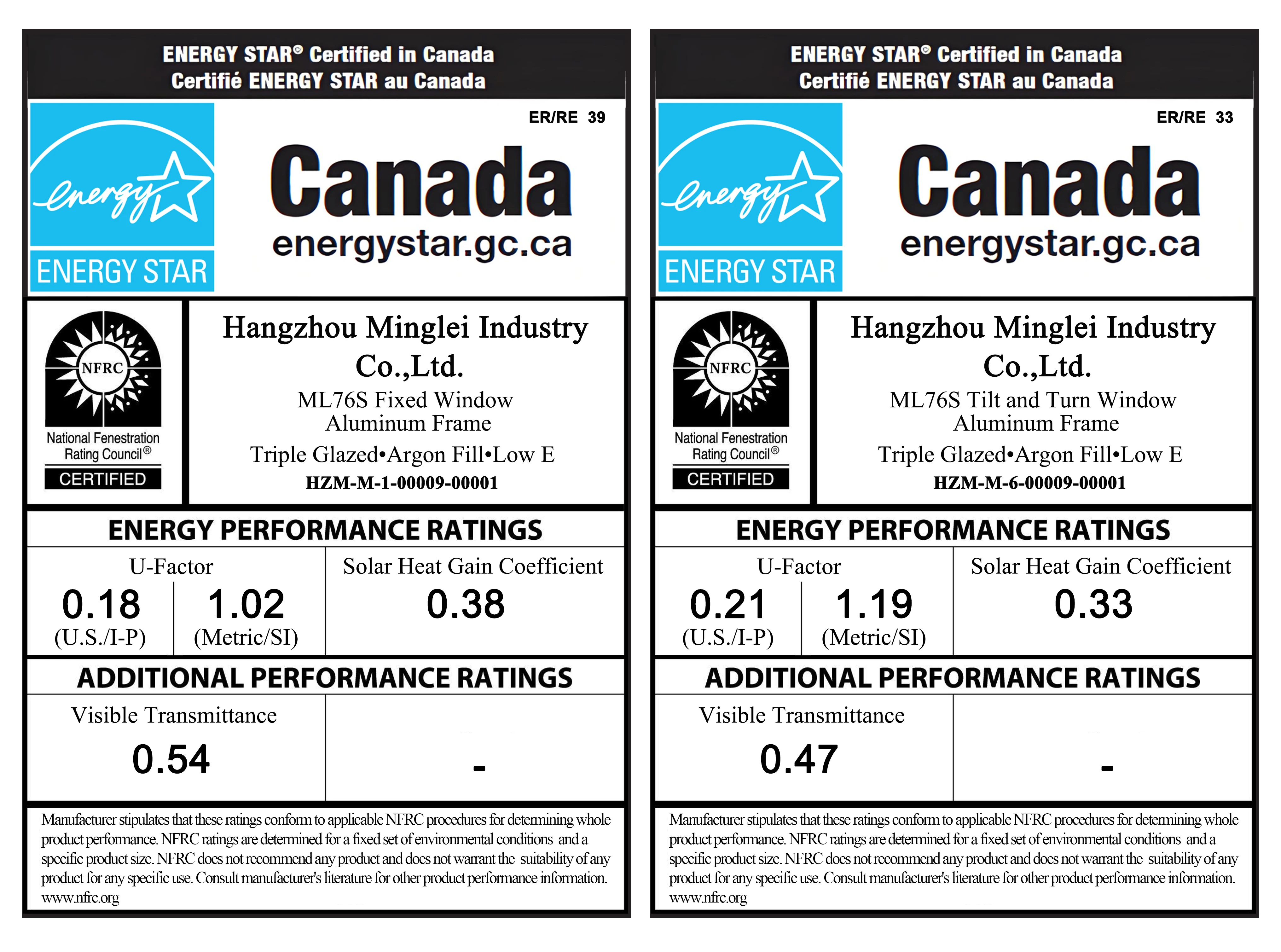 ENERGY STAR Certified