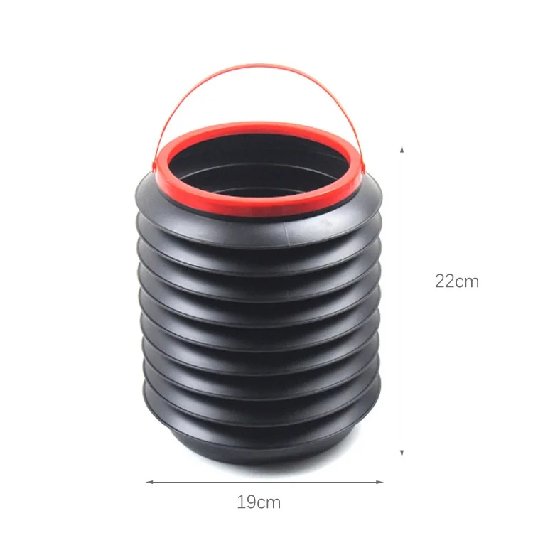 Multi-functional telescopic waste bins creative folding storage bucket umbrella bucket Car trash can Car garbage can