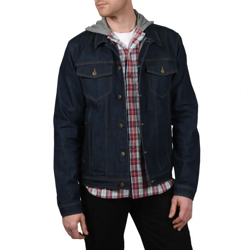 Source Men's Denim Jacket Cotton Spandex Jeans Jacket Blue Wholesale Custom  Men Denim Jean Jacket on m.