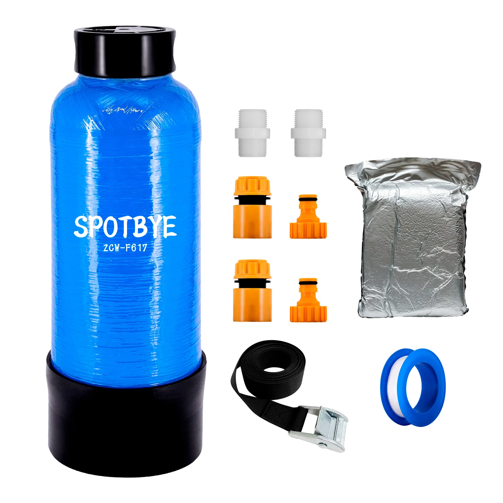 Di Spotfree 0 Tds Deionized Frp Tank Car Washing Rinsing Spotless Car