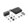 white Mic Mini 2 (2 TX+1 Mobile RX+ Charging Case)