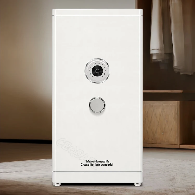 product ceqsafe face recognition biometrics wifi smart electronic tuya app wifi safe box for house hotel home-4