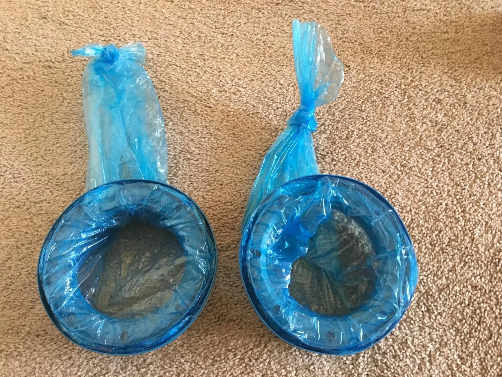 Vacuum Folded 4 Cm 5 Cm Evoh 3 Layer 7 Layer Diaper Pail Refill Bags