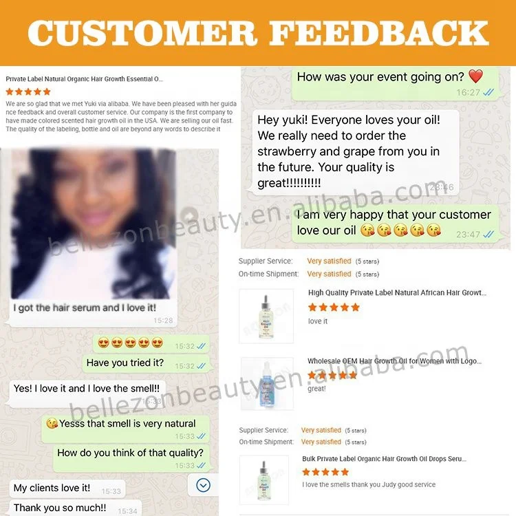 Натуральное масло для быстрого роста волос 30 мл