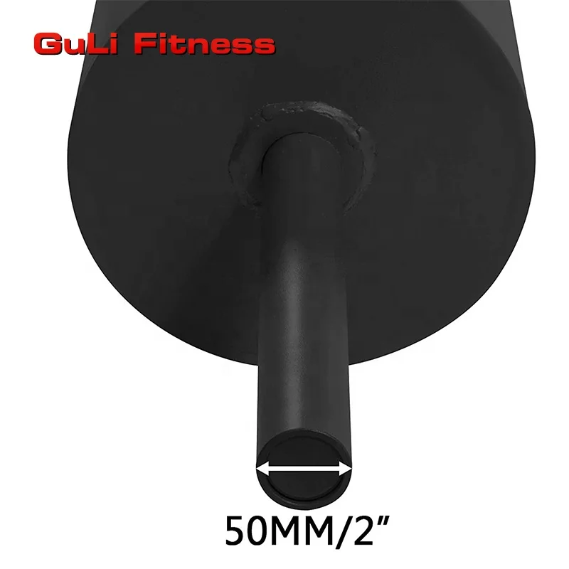 Guli Fitness Workout Exercise Weight Lifting Fat Bodybuilding Equipment Barbell Log Bar Farmer Walk Set Strongman Log Barbell