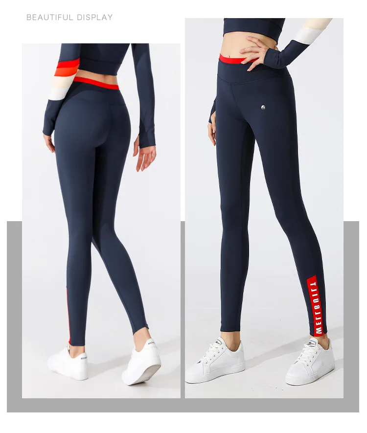 New Fashionable Women Long Sleeve Quick Dry Athletic Workout Training Wear Jogging Suit Outfits Combination Womens Tracksuit