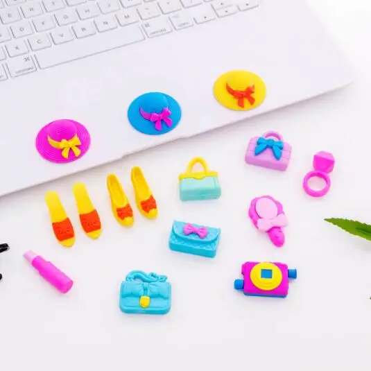 Шляпа туфли на высоком каблуке сумочка набор для девочек канцелярские товары студентов оптовая продажа