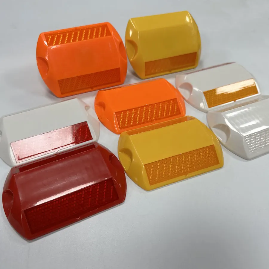 Пластиковый отражатель кошачий глаз форма 3 м отражающие керамические маркеры ce для подъездной дорожки vialetas reflejantes дорожный