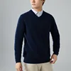 Col V[sy814] bleu marine