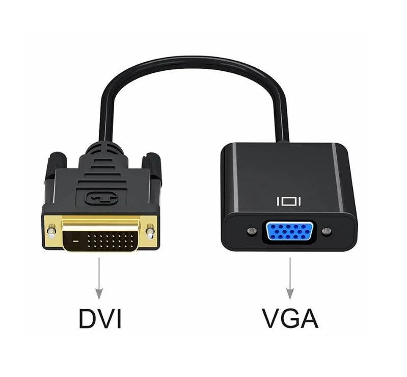 DVI to VGA Adapter Convert Video Signals Efficiently