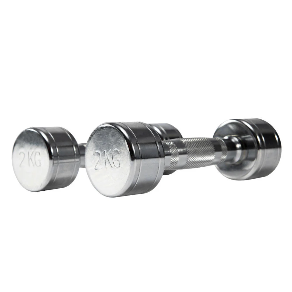 Small Weight Gym Electroplated Dumbbell 1-10KG for Wholesale Fitness Buyers product detail 2