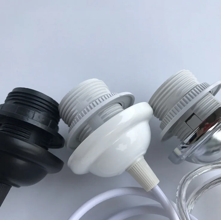 Ceiling Tray with Hanging Wire Light Body Screw E27 Lamp Holder Chandelier Lamp Holder Lighting Lamps LED Bulb Access