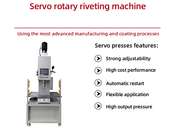C-Type Automatic Servo Riveting Machine Programmable Electronic Press ...