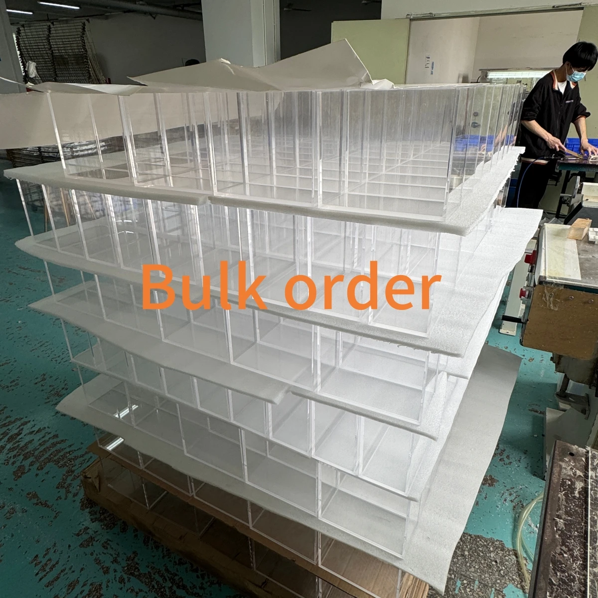 Wholesale Custom First Edition Slab Acryl Eco-Friendly Trainer Card Sleeves Display Case Modern Acrylic Pokemon Booster Box