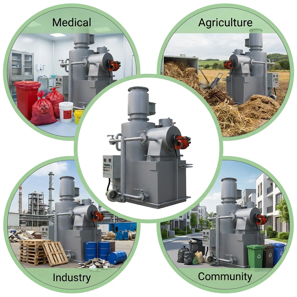 Smokeless Incinerator with Pump, Portable, 220V, 2 kw - detail 10