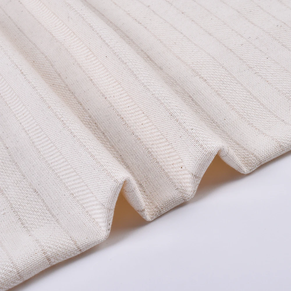 breathable yarn dyed polyester linen viscose rayon garment blouse fabrics for clothing-6
