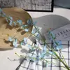 Fiore di orchidea blu a 5 rami