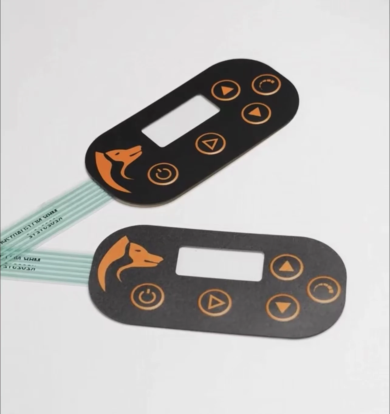 touch push button keypad membrane switch with flexible pcb circuit board