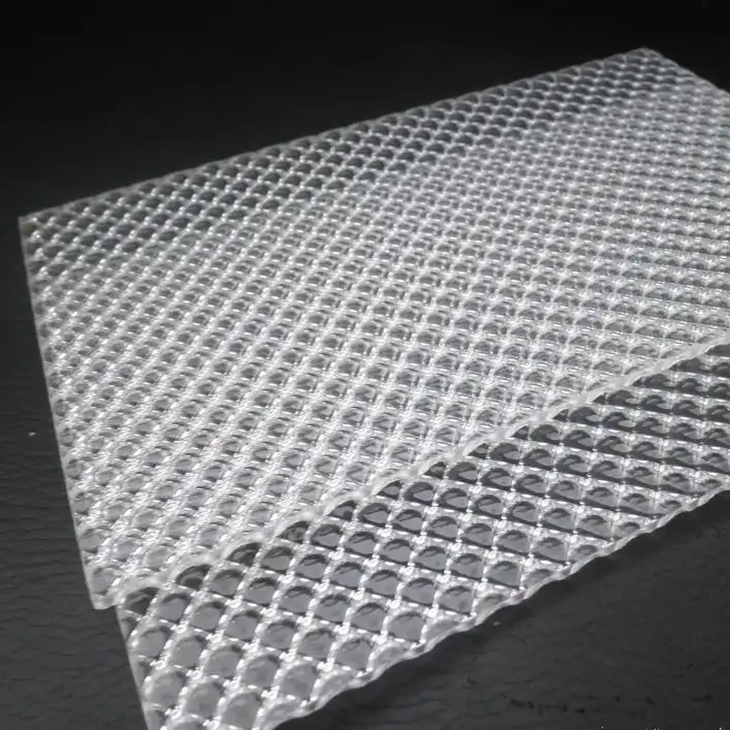 Customized Cnc Cutting Fireproof 3d Lenticular Lens Sheet 50 Lpi 200 40lpi Led With Adhesive
