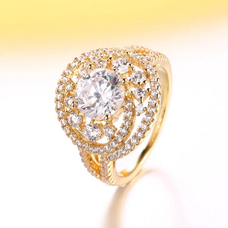 Wholesale New Fashion Jewelry 18K Gold Plated Queen Princess Crown