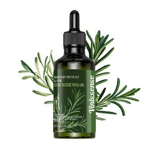 Vinissense Oem Biotin Infusion Promotes Longer Healthier Hair Suitable 30ml Daily Rosemary Mint Scalp and Hair Strengthening Oil