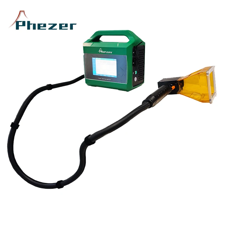 Portable Laser Marking Machine for Carton Box Marking Qr Code Laser Printer Expiration Date Inkjet Printer