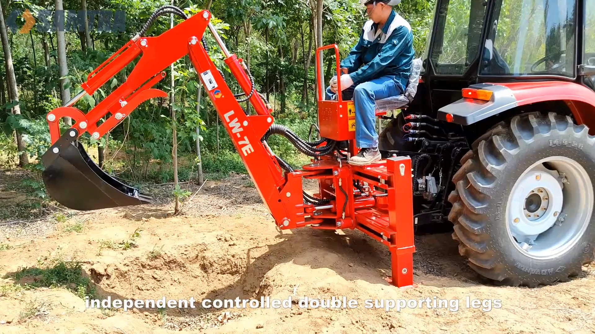 Sunco Factory Towable Backhoe/small Backhoes For Sale Buy Towable