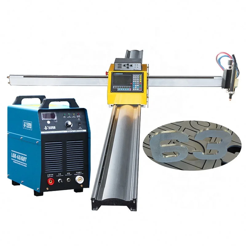 Metal Mini Plasma Cutting Computer Machine With Torch Esab Crossbow and Touch Screen Cnc