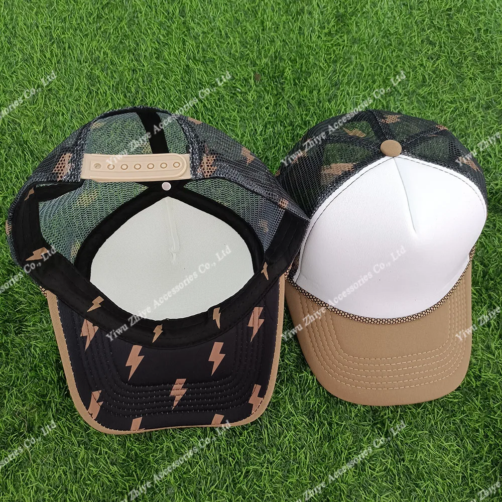 Wholesale Neon Leopard Print Baseball Cap Fashion Lightning  display picture 1