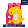 Pink crown dinosaur large