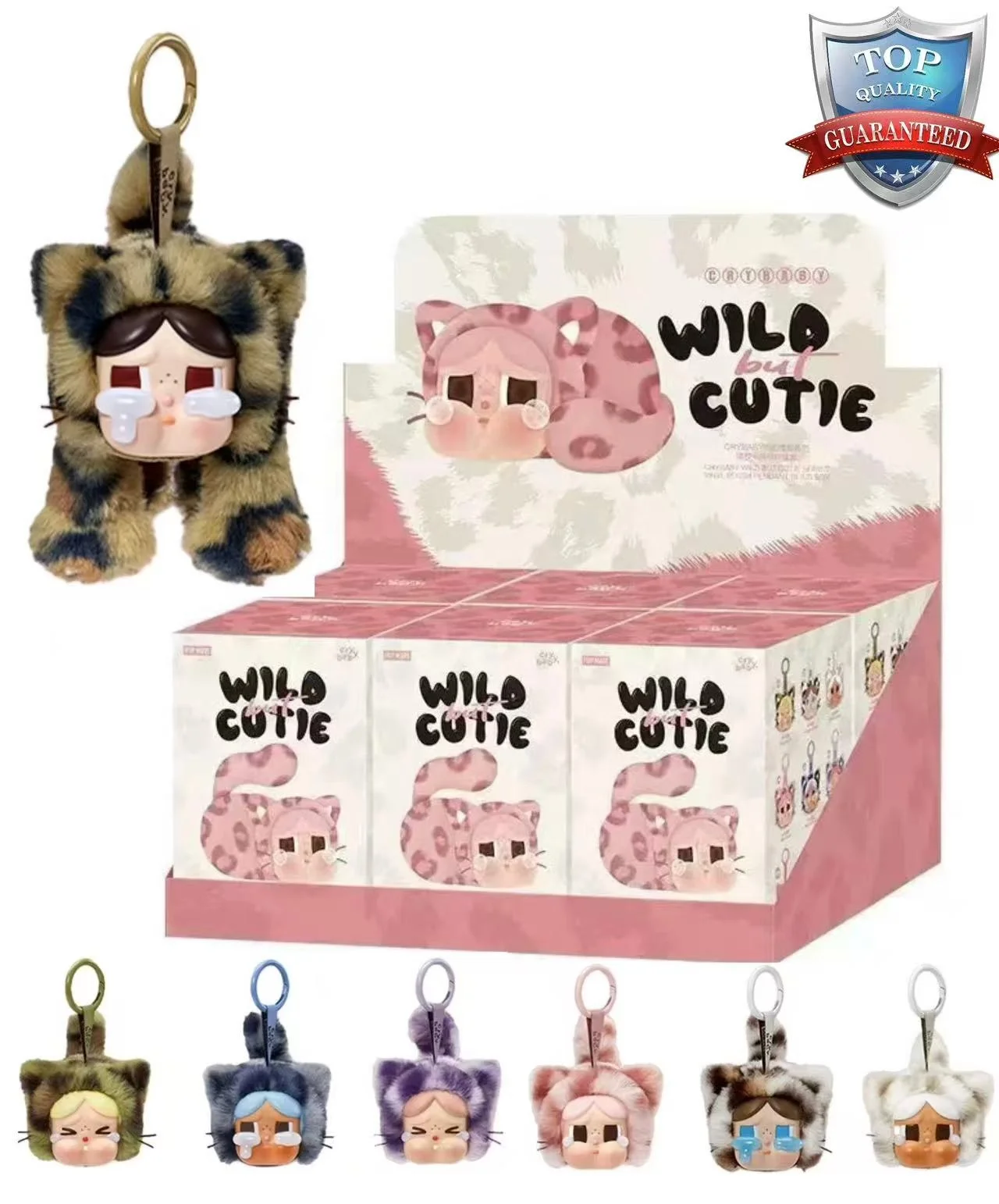 POP MART CRYBABY Wild but Cutie Series - Blind Box Toys