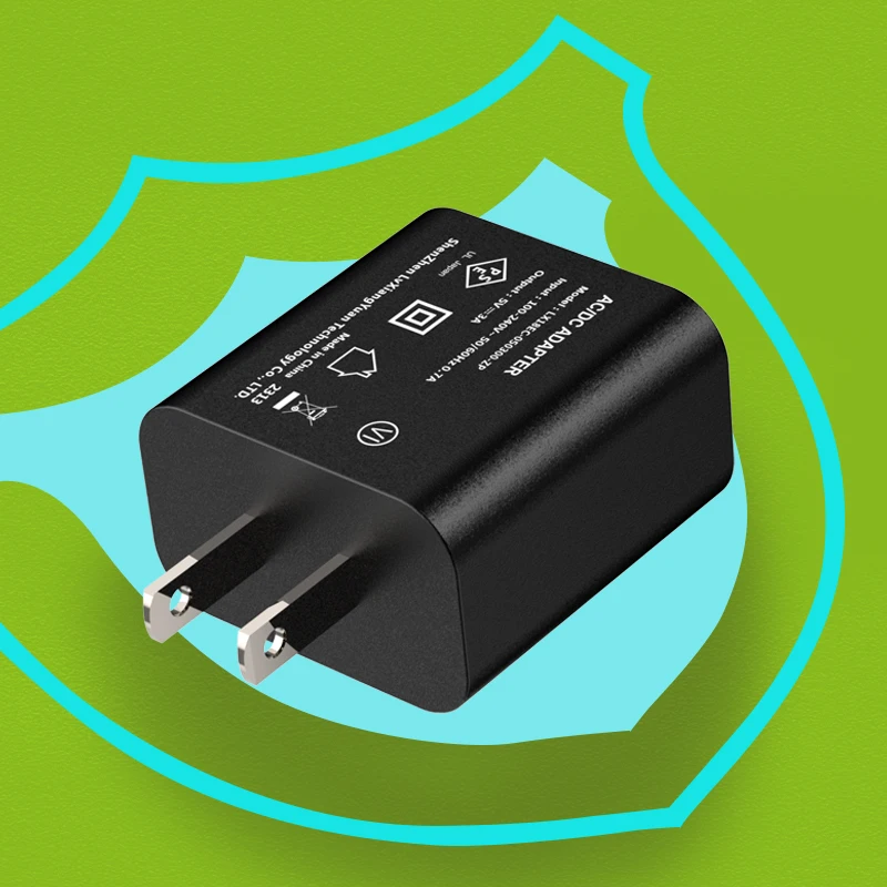 Chargeur USB 4 Ports Zonoto, 5V-3A, Charge Rapide, Compatible IPhone, Samsung, Huawei Et Plus, Avec Câbles Inclus