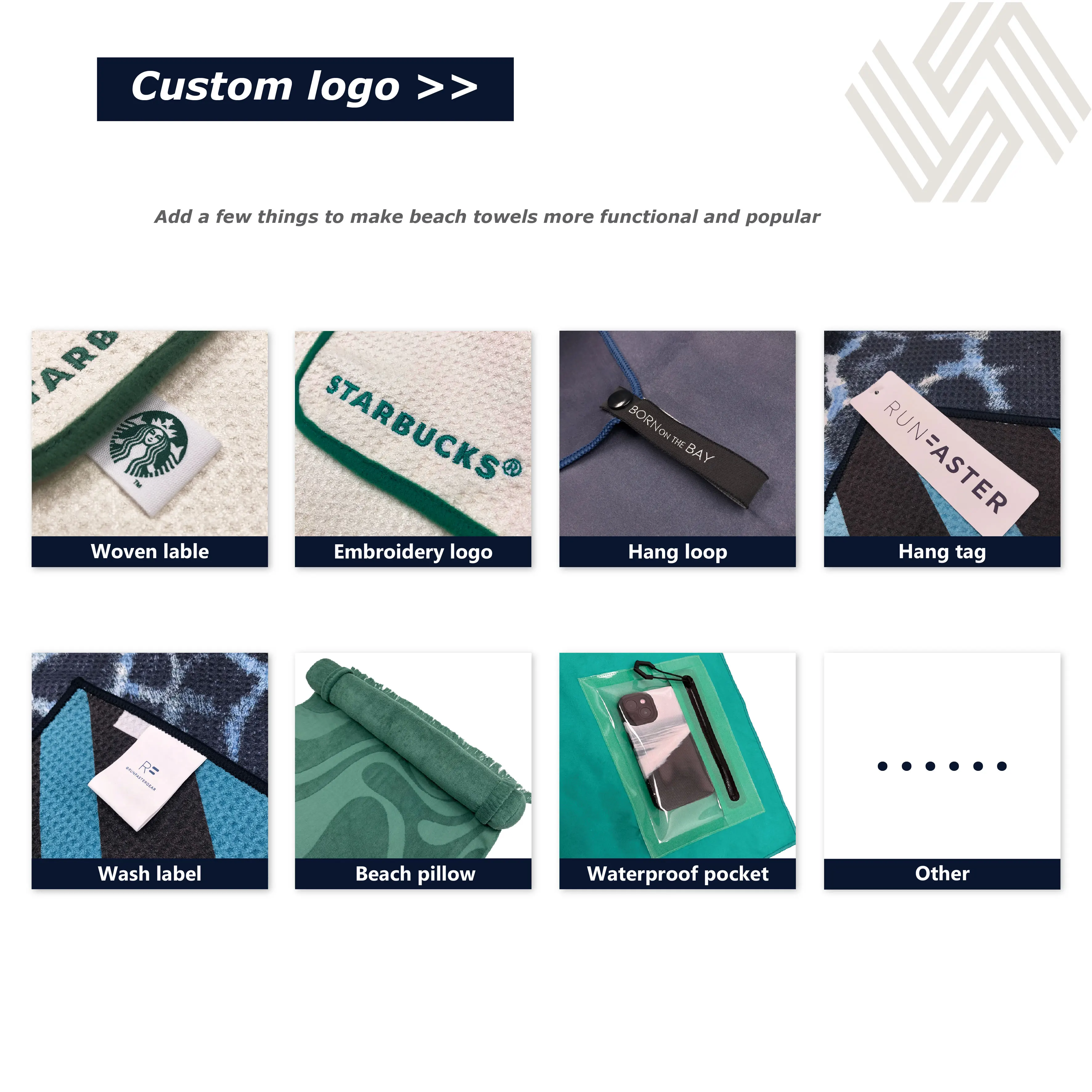 Wuxi Ivy Textile Quick Dry Custom Sublimation Microfiber Microfibre Waffle Recycled Plastic Sand Free Beach Towel with logo