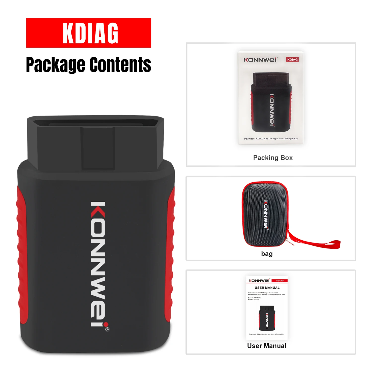 KONNWEI KDIAG Automatic vehicles obd2 scanner| Alibaba.com