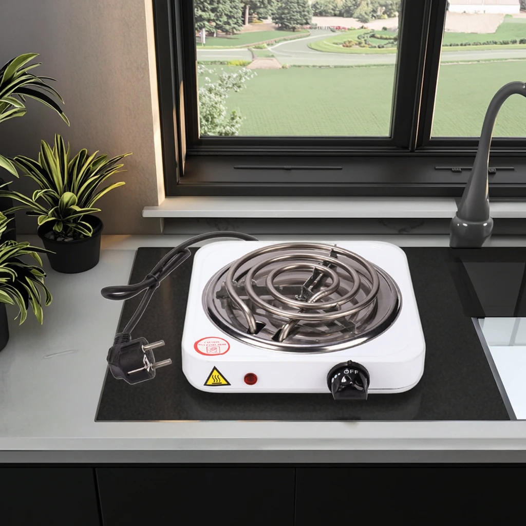 Portable Small Appliances Kitchen 1000w Temperature Controlled Single Hot Plate Electric Cooker Heating Plate