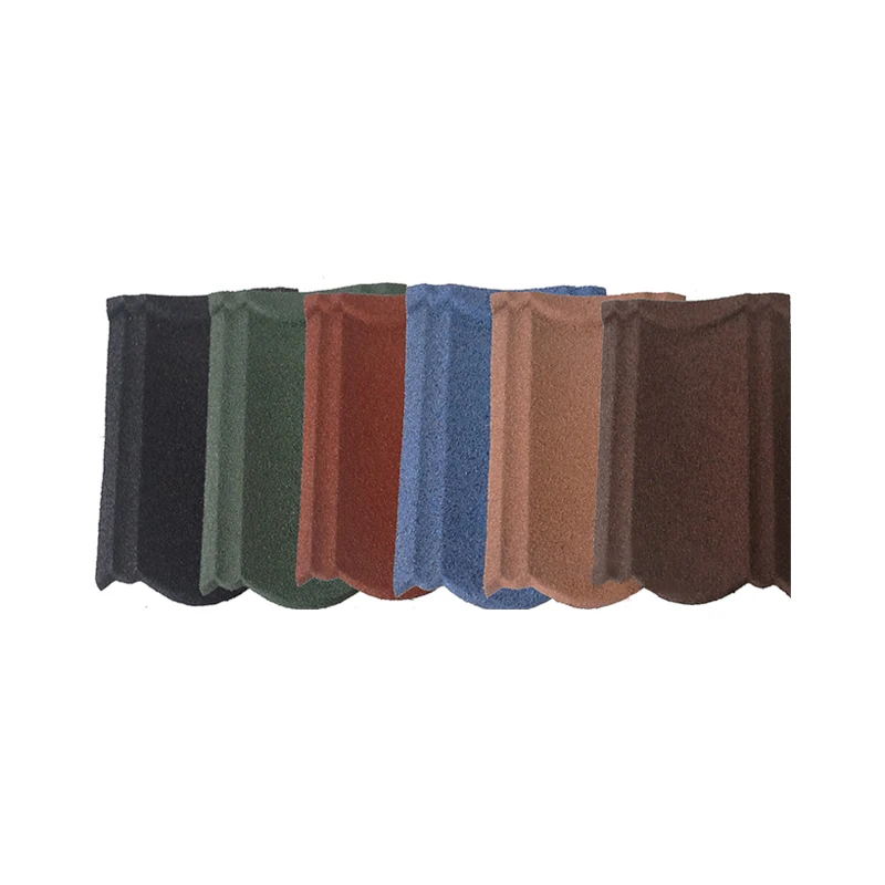 Chinese high quality roof tile metal 0.4x420x1340mm stone coated metal roof tiles