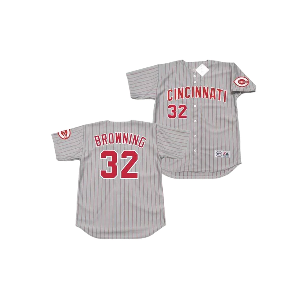 Wholesale Men's Cincinnati 27 Jose Rijo 28 Bobby Tolan 29 Brett Boone 30  Ken Griffey 36 Carroll Throwback Baseball Jersey Stitched S-5xl From  m.