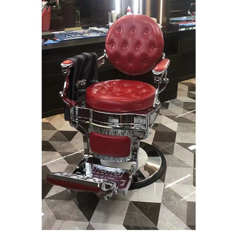ヴィンテージ ブラックゴールド 理髪店 サロンチェア 中古 レトロ 合成