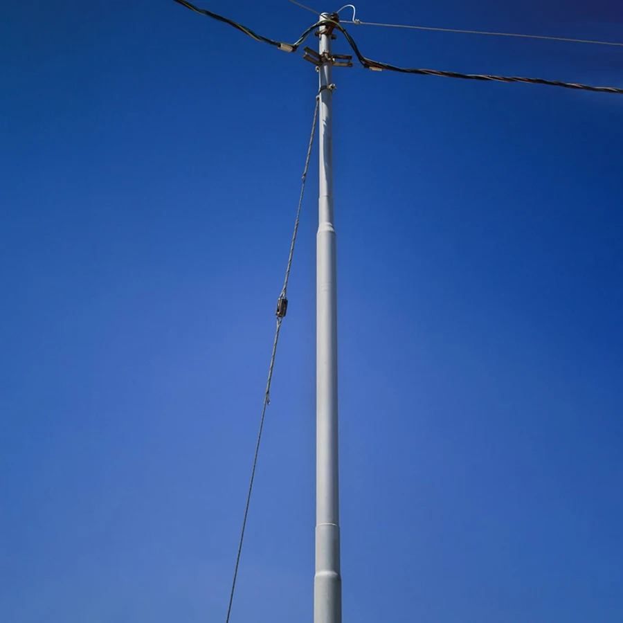 For Electrical Power Steel Tubular Swaged Poles  Low Voltage Product