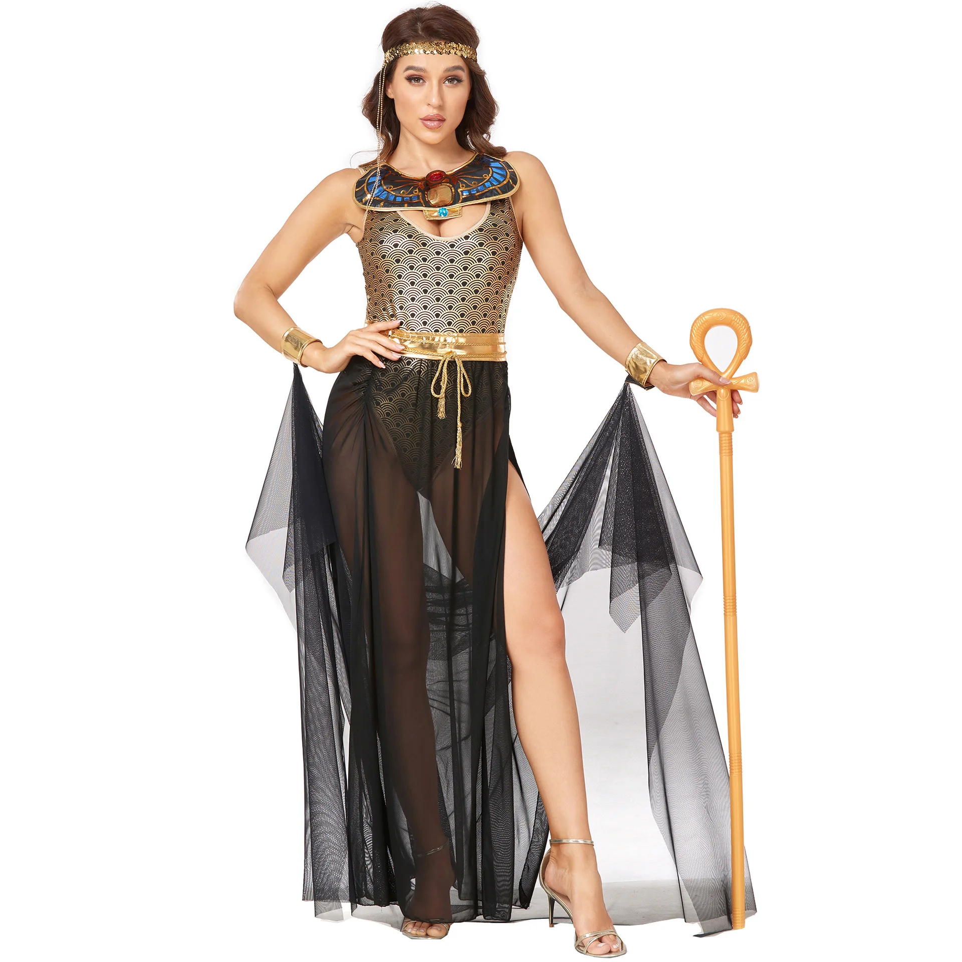 BAIGE Medieval Queen Cleopatra Costumes Women Ancient Egyptian Pharaoh  Cosplay Clothing Halloween Egypt Princess Fancy Dress| Alibaba.com, image size:1920x1920