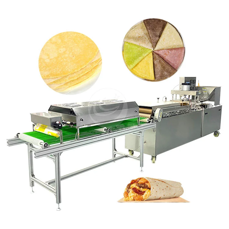 ORME Complete Burrito Roll Make Machine Automatic Corn Roti Make Machine Harina Tortilla Maker India