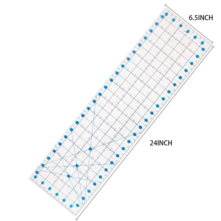 eco-friendly 6.5*24 inch non-slip acrylic square