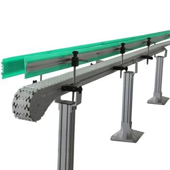 High quality plant direct sale  straight flexible chain plate  conveyor with good price