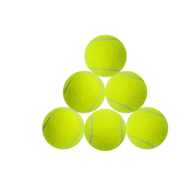 Custom logo wholesale cheap promotional cricket tennis ball 45% Wool Natural Rubber Professional Padel Tennis