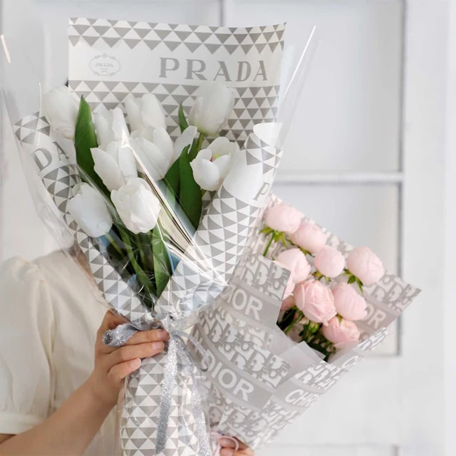 Wholesale Gift Flowers Wrapping Paper Waterproof Florist Bouquet Paper