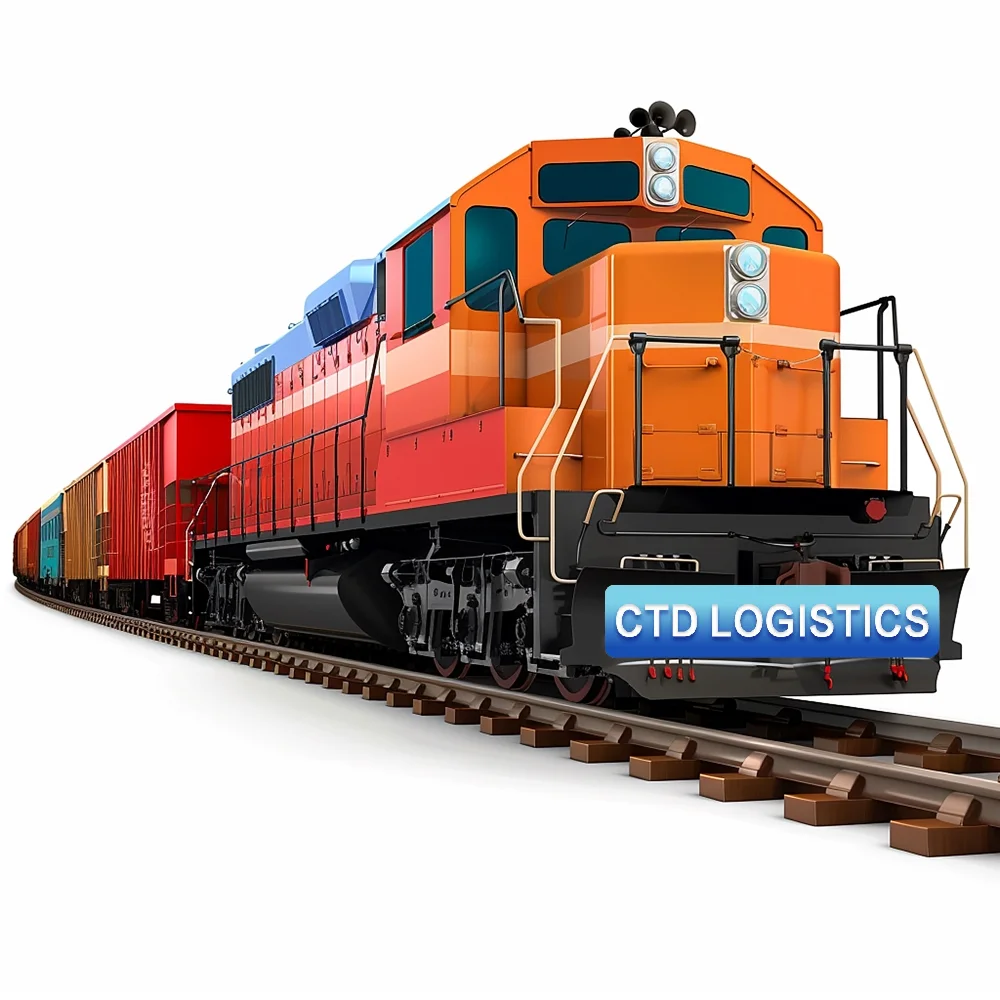Railway Shipping Freight Forwarder FCL LCL Train Service Train Shipping to Ashgabat/Turkmenistan Dushanbe/Tajikistan